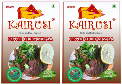 KAIRUSI Pepper Curry Masala(2 x 100 g)