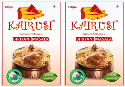 KAIRUSI Biryani Masala(2 x 100 g)