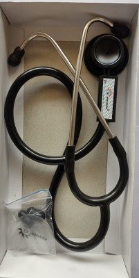 Dr. Morepen ST 01 DELUXE STETHOSCOPE Stethoscope  (Black)