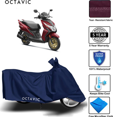 octavic Waterproof Two Wheeler Cover for Honda(Deo, Blue)