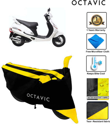 octavic Waterproof Two Wheeler Cover for Mahindra(Rodeo, Yellow)