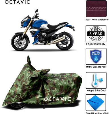 octavic Waterproof Two Wheeler Cover for Mahindra(MOJO XT 300, Green)