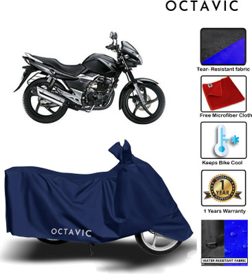 octavic Waterproof Two Wheeler Cover for Suzuki(GS 150R, Blue)