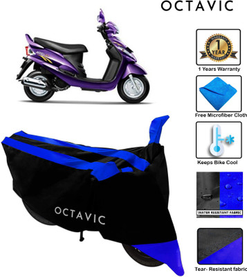 octavic Waterproof Two Wheeler Cover for Mahindra(Rodeo RZ, Blue)