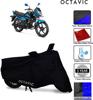 octavic Waterproof Two Wheeler Cover for Hero(Splendor I Smart, Blue)