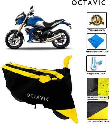 octavic Waterproof Two Wheeler Cover for Mahindra(MOJO XT 300, Yellow)