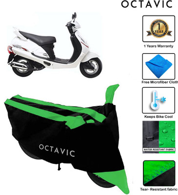 octavic Waterproof Two Wheeler Cover for Mahindra(Duro, Green)