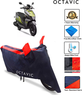 octavic Waterproof Two Wheeler Cover for Suzuki(Avenis 125, Red)