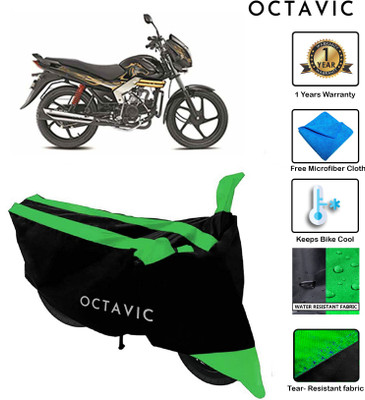 octavic Waterproof Two Wheeler Cover for Mahindra(Centuro, Green)