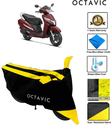 Mdstar Waterproof Two Wheeler Cover for Honda(Activa 6G, Green)