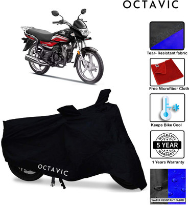 octavic Waterproof Two Wheeler Cover for Honda(CD 100 SS, Black)