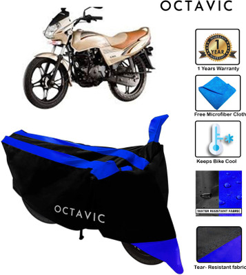 octavic Waterproof Two Wheeler Cover for LML(Freedom, Blue)