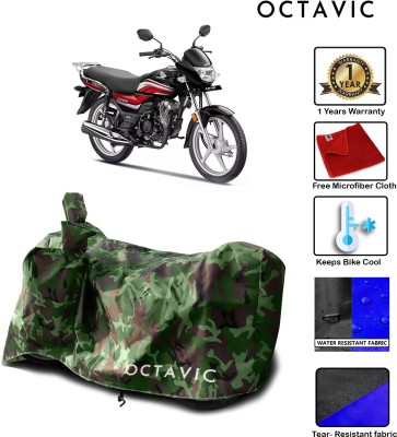 octavic Waterproof Two Wheeler Cover for Honda(CD 100 SS, Green)