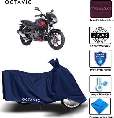 AUTOCAD Waterproof Two Wheeler Cover for Bajaj(Pulsar 150, Blue)