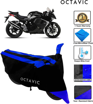 octavic Waterproof Two Wheeler Cover for Hyosung(GT250R, Blue)