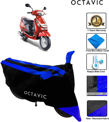 octavic Waterproof Two Wheeler Cover for Mahindra(Duro DZ, Blue)