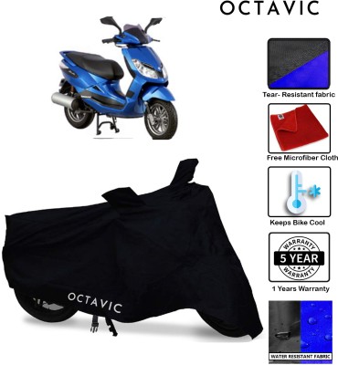 AUTOCAD Waterproof Two Wheeler Cover for Bajaj(Sunny, Black)