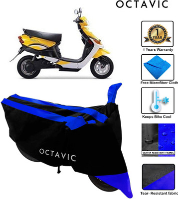 octavic Waterproof Two Wheeler Cover for Indus(Yo, Blue)