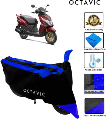 octavic Waterproof Two Wheeler Cover for Honda(Deo, Blue)