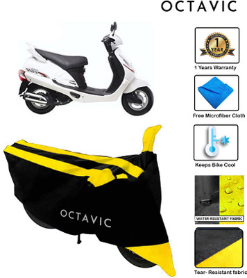 octavic Waterproof Two Wheeler Cover for Mahindra(Duro, Yellow)
