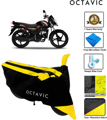 octavic Waterproof Two Wheeler Cover for Mahindra(Pantero, Yellow)