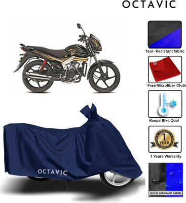 octavic Waterproof Two Wheeler Cover for Mahindra(Centuro, Blue)
