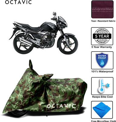 octavic Waterproof Two Wheeler Cover for Suzuki(GS 150R, Green)