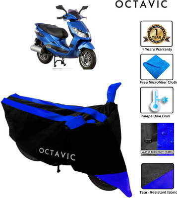 octavic Waterproof Two Wheeler Cover for Bajaj(Sunny, Blue)