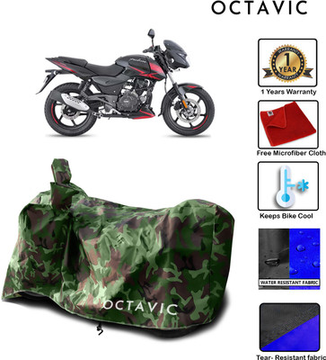 octavic Waterproof Two Wheeler Cover for Bajaj(Pulsar 180, Green)