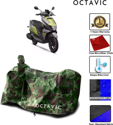 octavic Waterproof Two Wheeler Cover for Suzuki(Avenis 125, Green)