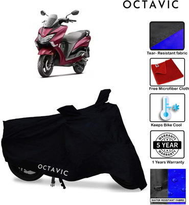 AUTOCAD Waterproof Two Wheeler Cover for Suzuki(Burgman Street, Black)