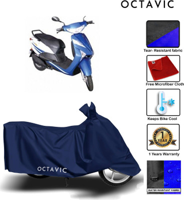 AUTOCAD Waterproof Two Wheeler Cover for Indus(Yo Xplor, Blue)