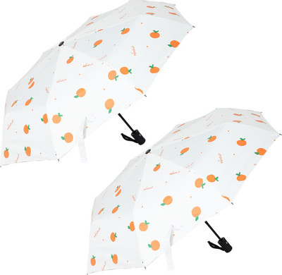 KEKEMI UMB026K 3 Fold Automatic Sun & Rain Umbrella(Multicolor)