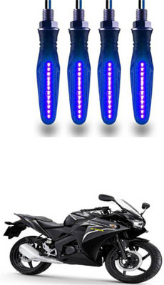 FKOK Rear LED Indicator Light for Honda CBR 150R(Blue)