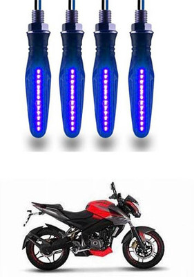 FKOK Rear LED Indicator Light for Bajaj Pulsar 200 NS DTS-i(Blue)