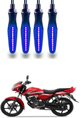FKOK Rear LED Indicator Light for TVS Phoenix 125(Blue)