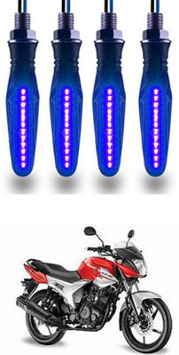 FKOK Rear LED Indicator Light for Yamaha SZ R(Blue)