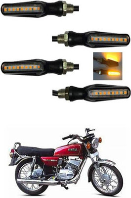 FKOK Rear LED Indicator Light for Yamaha RX 100(Multicolor)