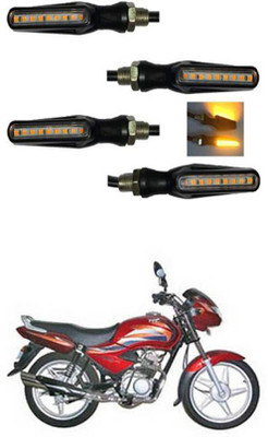FKOK Rear LED Indicator Light for TVS Victor GLX(Multicolor)