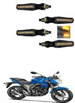FKOK Rear LED Indicator Light for Suzuki Gixxer(Amber)