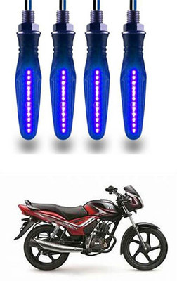 FKOK Rear LED Indicator Light for TVS Star City(Blue)
