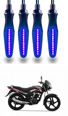 FKOK Rear LED Indicator Light for TVS Sport(Blue)