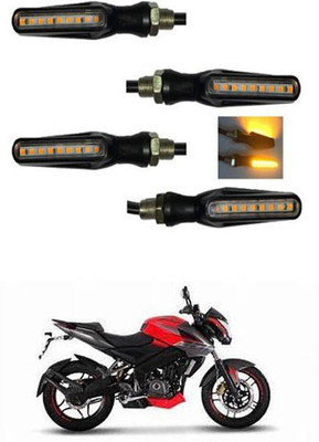 FKOK Rear LED Indicator Light for Bajaj Pulsar 200 NS DTS-i(Multicolor)
