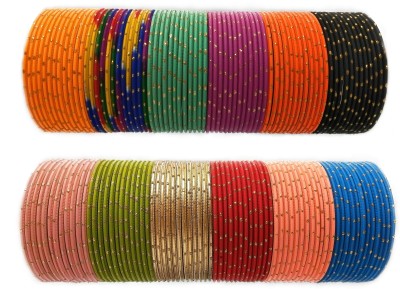 priya kangan Metal Enamel Bangle Set(Pack of 144)