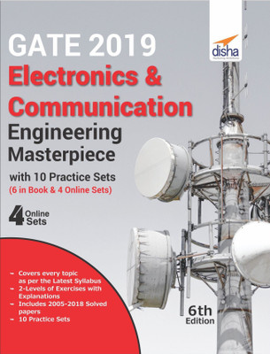 GATE 2019 Electronics & Communication Engineering Masterpiece with 10 Practice Sets (6 in Book + 4 Online) 6th edition(English, Paperback, Disha Experts)