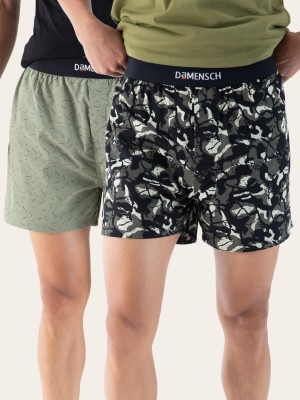 Damensch Cotton Back Pocket Printed Men Boxer