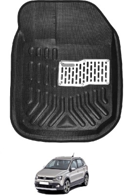 Auto Hub EVA Standard Mat For  Volkswagen Polo Cross(Black)