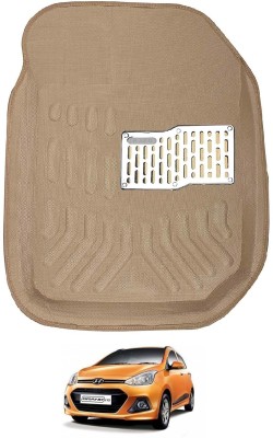 Auto Hub EVA Standard Mat For  Hyundai Grand i10(Beige)