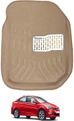 MOCKHE EVA Standard Mat For  Hyundai Verna Fluidic(Beige)