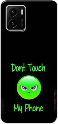 NDCOM Back Cover for VIVO Y15s Don’t Touch My Phone Angry Face Printed(Multicolor, Hard Case, Pack of: 1)